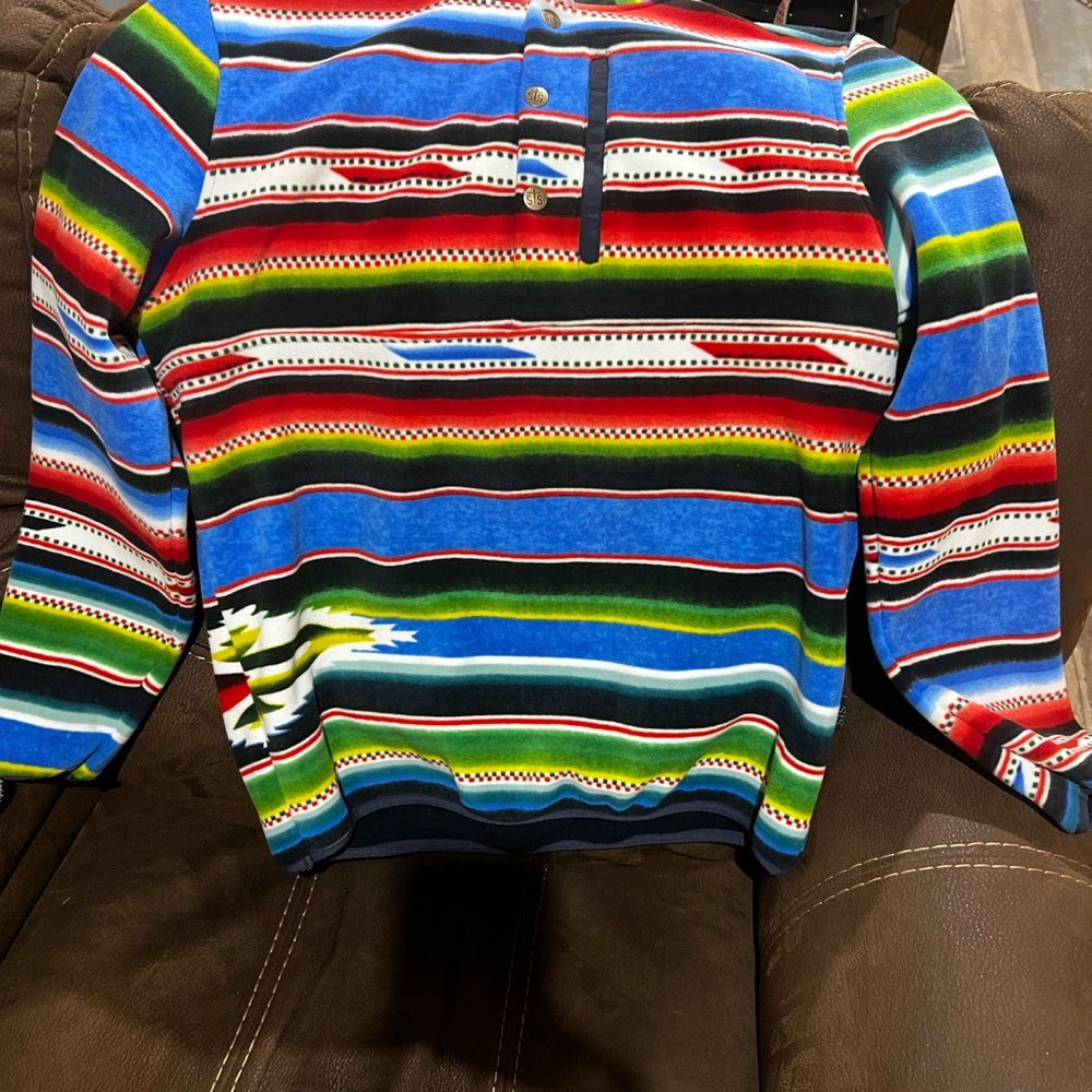STS Ranchwear Multicolor Striped Crewneck Sweater
